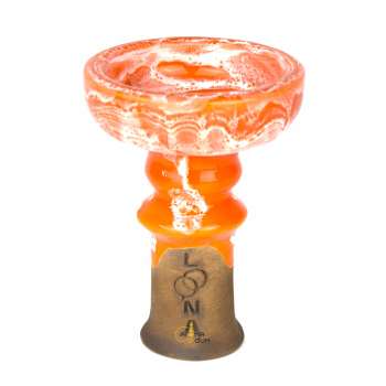 Чаша для кальяна Loona Meteor (оранжевый) - фото №1 Аромадым