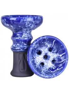 Чаша для кальяну Uranium Meteor Blue - фото №1 