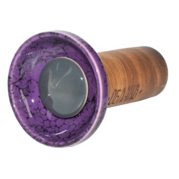 Чаша для кальяну Облако Flow Grey on PurpleBlack Marble