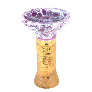 Чаша Облако Phunnel M Glaze top Фиолетовый мрамор - фото №1 Аромадым