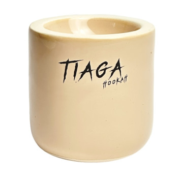 Чаша для кальяна Tiaga Beige - фото №1 Аромадым