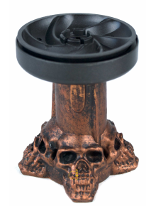 Чаша металева Skull - фото №1 Аромадим