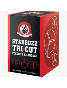 Уголь для кальяна кокосовый Starbuzz Tri-Cut 1 кг - фото №1 