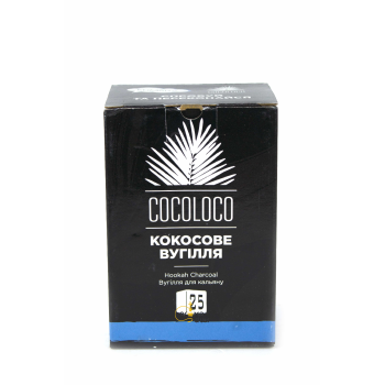 Уголь для кальяна кокосовый Хмара CocoLoco 1 кг - фото №1 Аромадым