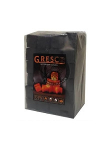 Вугілля для кальяну горіхове Gresco ( 1 кг, 72 шт ) - фото №1 Аромадим